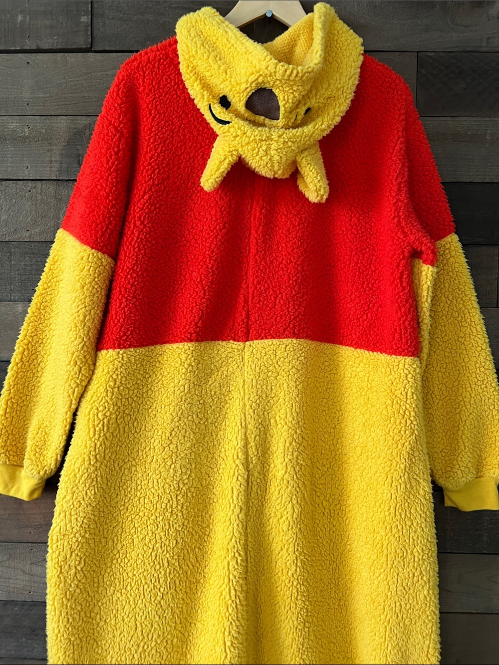 Disney Adult Winnie The Pooh Kigurumi Halloween Costume Union Suit Size Medium - Picture 6 of 7